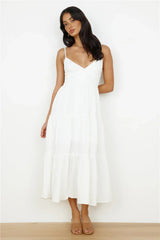 Share The Love Maxi Dress White