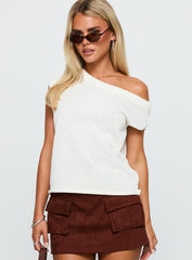 Ashfield Off Shoulder Top White
