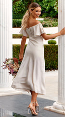 Louisa Midi Dress - Ivory