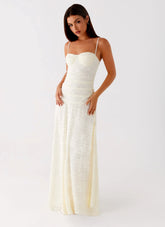 Elsa Maxi Dress - Ivory