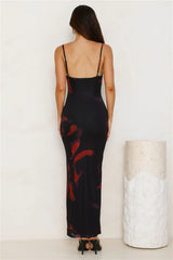 Love Based Mesh Maxi Dress