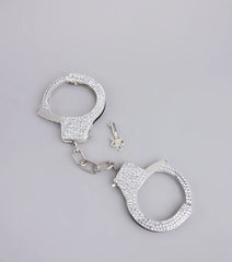 Glamour On Lock Rhinestone Handcuffs