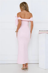 Candlelight Dream Off Shoulder Maxi Dress