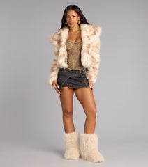 Cool Girl Confidence Denim Mini Skort