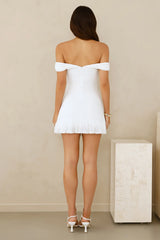 Tides Of Love Off Shoulder Mini Dress