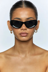 PETA + JAIN Jada Sunglasses Black