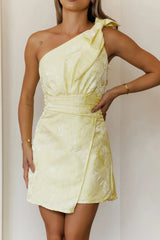 It Girl Approved One Shoulder Mini Dress