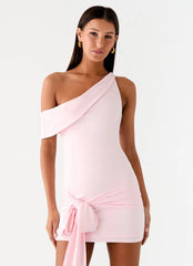 All Day Mini Dress - Baby Pink