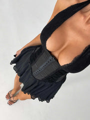 Mon Amour Mini Dress Black