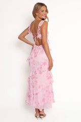 Virginia Maxi Dress - Lilac Floral