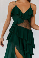 Dream Night Maxi Dress Green
