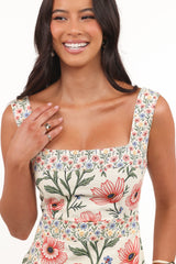 Rinna Mini Dress - Pastel Floral