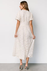 Edwina Lace Dress | Vintage Cream